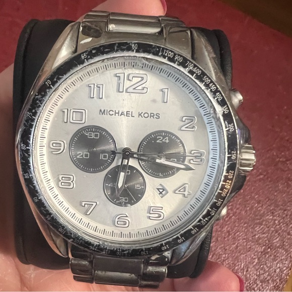 Michael Kors Other - Michael Kors Men’s Silver Watch